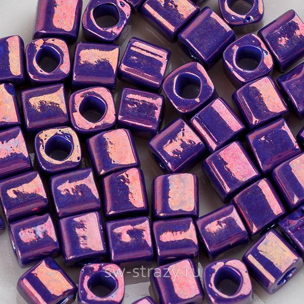 Бисер Cube 4 mm #0461 Металлик виноград