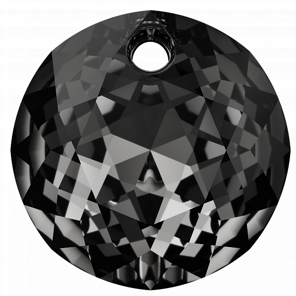 Кулоны 6430 8 mm Crystal Silver Night