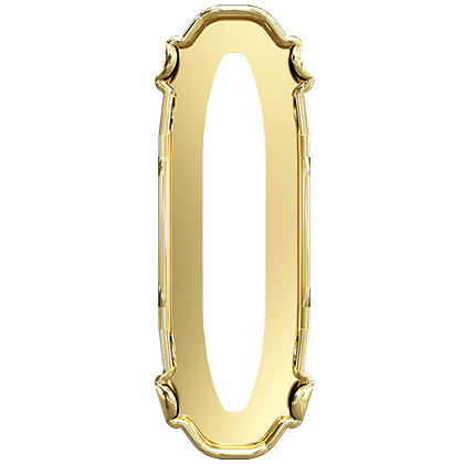 4161/S 21x7 mm Gold Plating