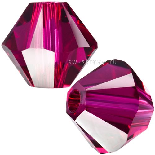 Бусины 5328 4 mm Ruby