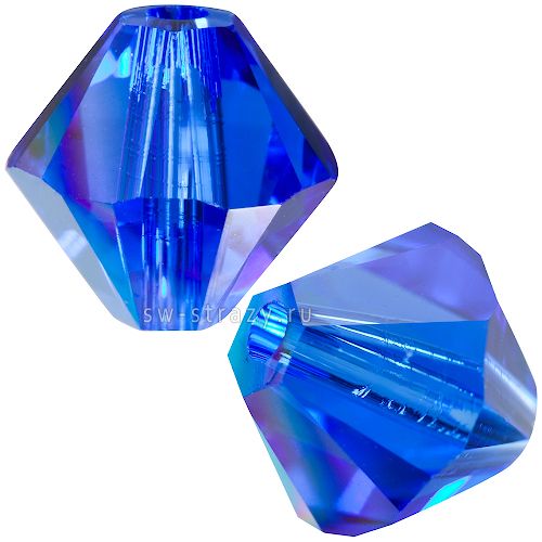 Бусины 5328 5 mm Majestic Blue AB