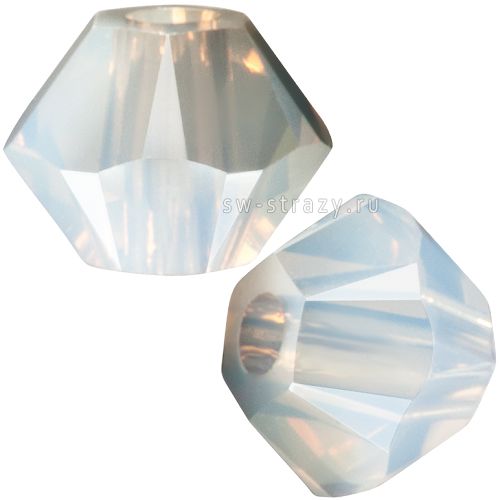 Бусины 5328 3 mm White Opal Satin
