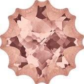 Кристаллы 4195 14 mm Blush Rose