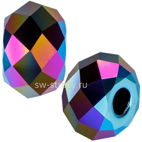 Бусины 5042 8 mm Jet Shimmer 2X