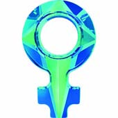 Кристаллы 4876.Прозрачные 18x11,5 mm.Отверстие 5,9 Crystal Bermuda Blue