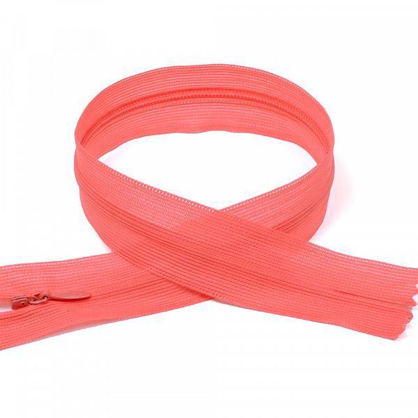 Молния потайная н\р кислотно-розовый F339 50 см