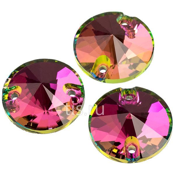 3130 10 mm Crystal Vitrail Rose