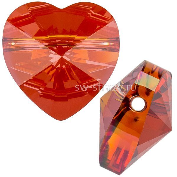 Бусины 5742 14 mm Crystal Red Magma