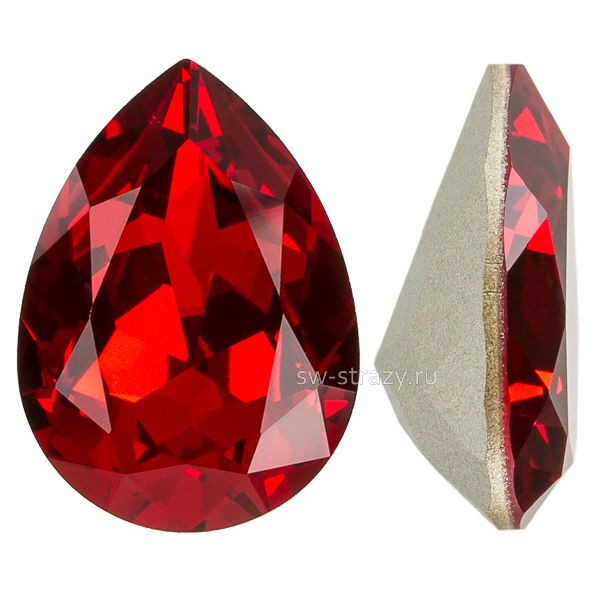 Кристаллы 4320 18x13 mm Scarlet
