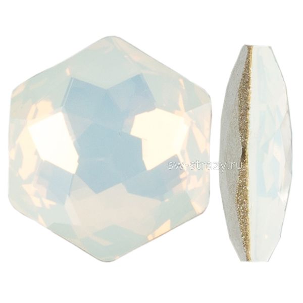 Кристаллы 4683 12x13,5 mm White Opal