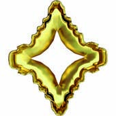 4927/S 14x12 mm 1PH203 Gold Plating